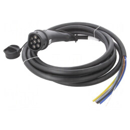 Cablu eMobility 22kW Tip 2 5m 32A Trifazat
