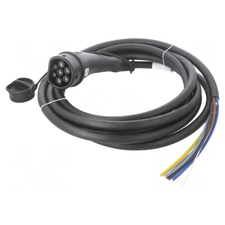 Cablu eMobility 22kW Tip 2 5m 32A Trifazat | Electronic-mag.ro | Componente Electronice