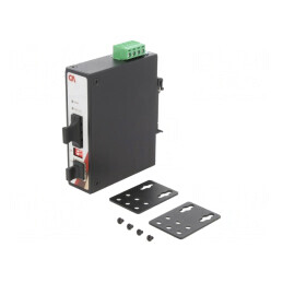 Convertor Media Gigabit Ethernet Fibră Optică Monomod 12-48VDC | Electronic-mag.ro | Componente Electronice