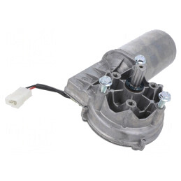 Motor DC 24V 30rpm cu transmisie melc 9Nm IP65