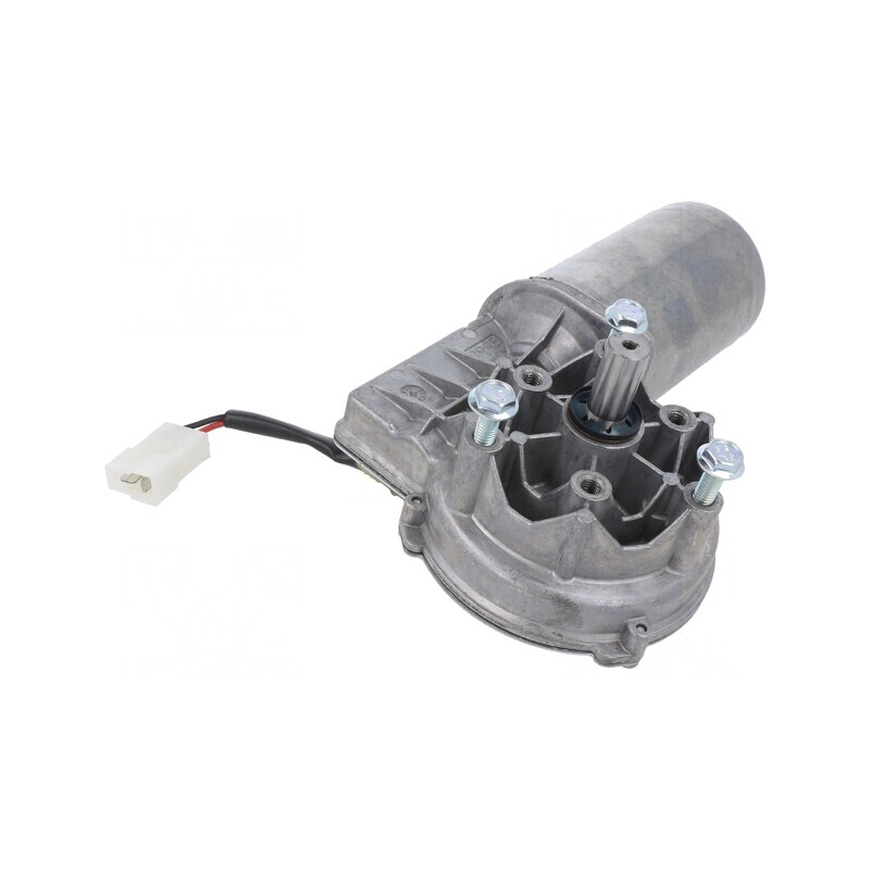 Motor DC 24V 30rpm cu transmisie melc 9Nm IP65 | Electronic-mag.ro | Componente Electronice