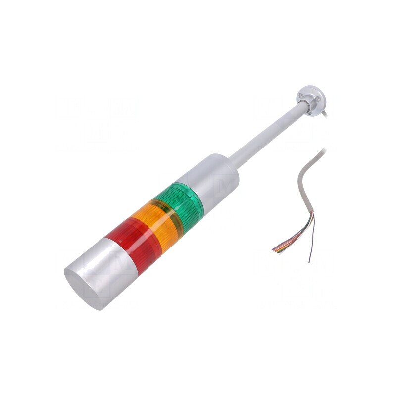 Coloană de Semnalizare LED Roșu/Ambră/Verde | Electronic-mag.ro | Componente Electronice