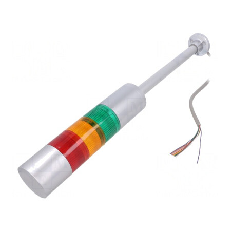 Coloană de Semnalizare LED Roșu/Ambră/Verde | Electronic-mag.ro | Componente Electronice