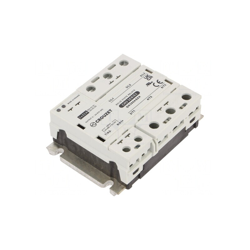 Releu Semiconductor 3-Fazat 50A 24-510VAC | Electronic-mag.ro | Componente Electronice