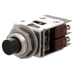 Comutator apăsare 2 poziții 5A 250VAC | Electronic-mag.ro | Componente Electronice