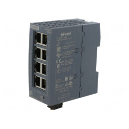 Switch Ethernet 8 Porturi RJ45 24VDC | Electronic-mag.ro | Componente Electronice