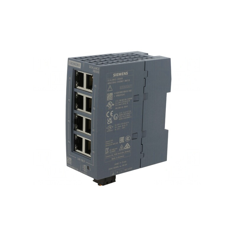 Switch Ethernet 8 Porturi RJ45 24VDC | Electronic-mag.ro | Componente Electronice Switch Ethernet 8 Porturi RJ45 24VDC | Electronic-mag.ro | Componente Electronice