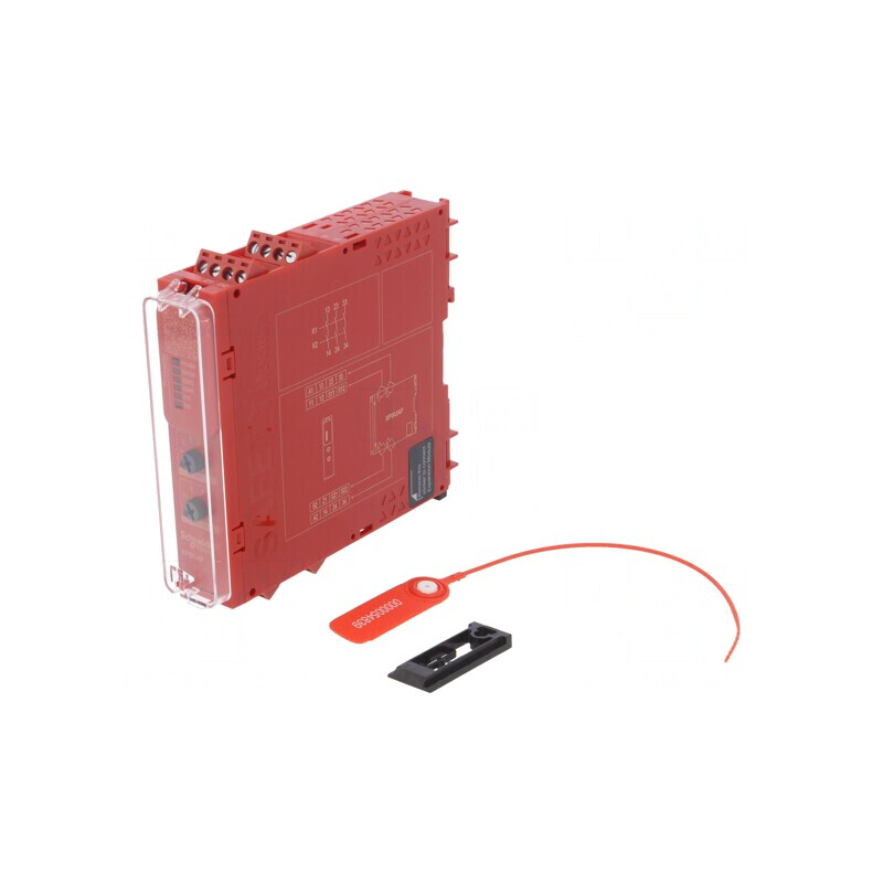 Releu de Siguranță 24V pentru Șină DIN | Electronic-mag.ro | Componente Electronice