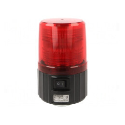 Semnalizator Luminos Lumină Intermitentă Roșie IP55 | Electronic-mag.ro | Componente Electronice