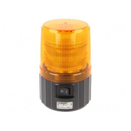 Semnalizator Lumină Intermitentă Ambră IP55 | Electronic-mag.ro | Componente Electronice