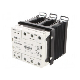 Releu Semiconductoare 3-Fazat 25A 24-660VAC | Electronic-mag.ro | Componente Electronice