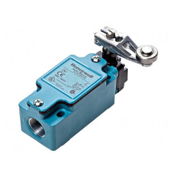 Limitator cursă manetă 46,5mm cu rolă metalică 19mm | Electronic-mag.ro | Componente Electronice