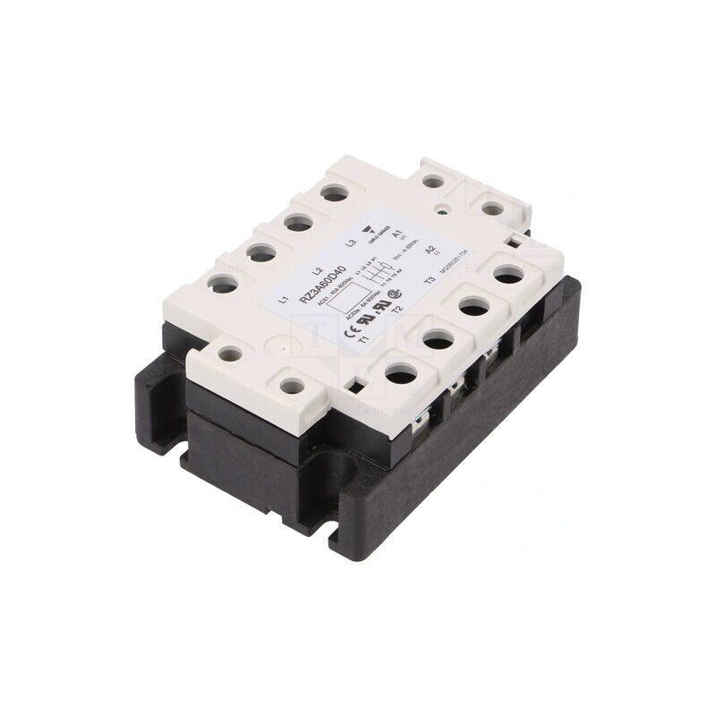 Releu Semiconductor 40A 3-Fazat 42-660VAC | Electronic-mag.ro | Componente Electronice