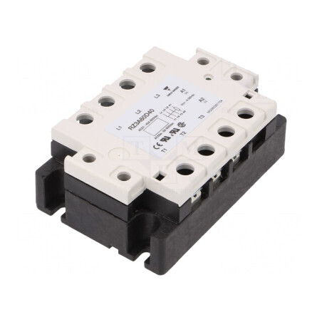 Releu Semiconductor 40A 3-Fazat 42-660VAC | Electronic-mag.ro | Componente Electronice