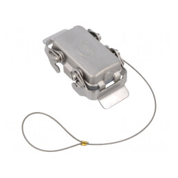 Capac protecție Han-INOX dimensiune 10B cu clichet dublu | Electronic-mag.ro | Componente Electronice