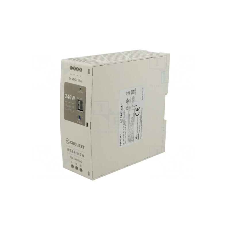 Alimentator Pulsatoriu DIN 240W 24V 10A | Electronic-mag.ro | Componente Electronice