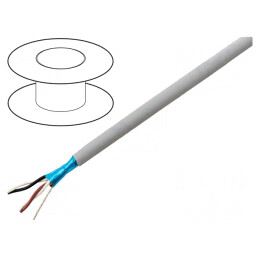 Cablu EcoCable Mini 4x2x26AWG Gri Închis | Electronic-mag.ro | Componente Electronice