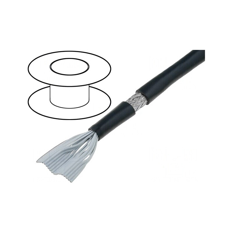 Cablu Bandă Rotund 1,27mm Cu 14x28AWG PVC 100FT | Electronic-mag.ro | Componente Electronice Cablu Bandă Rotund 1,27mm Cu 14x28AWG PVC 100FT | Electronic-mag.ro | Componente Electronice