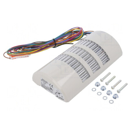 Coloană de Semnalizare LED Roșu/Ambră/Verde | Electronic-mag.ro | Componente Electronice