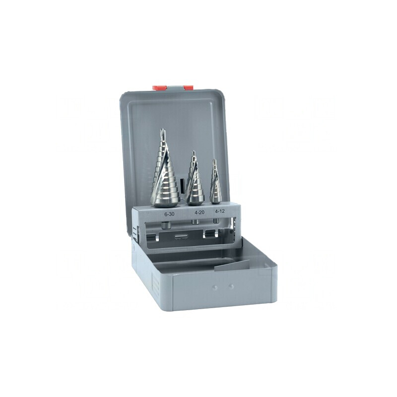 Set Burghie Metal Oțel Rapid Cobalt HSS-E 3 Buc. | Electronic-mag.ro | Componente Electronice