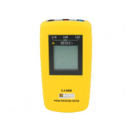 Tester Succesiune Faze LCD 15-400Hz IP40 C.A 6608 | Electronic-mag.ro | Componente Electronice