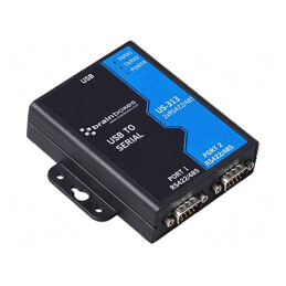 Convertor RS422/485/USB cu 2 Porturi IP30 0÷60°C