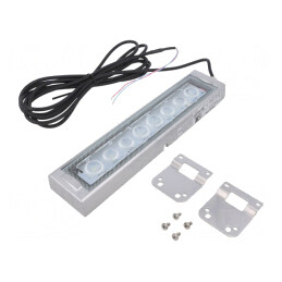 Lampă LED alb rece 800lm 6500K IP66 24VDC 3m