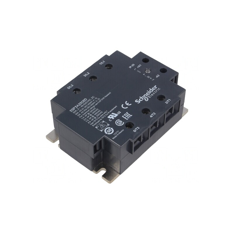 Releu Semiconductor 50A 3-Fazat 48-530VAC | Electronic-mag.ro | Componente Electronice