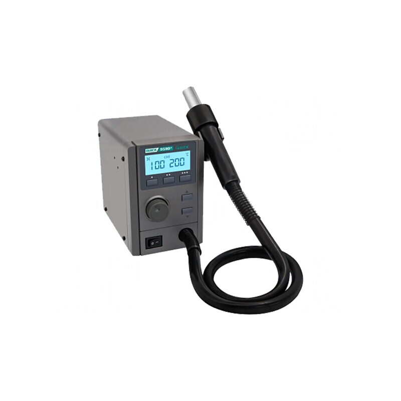 Stație cu aer cald digitală QUICK 959D, 580W, 100-500°C | Electronic-mag.ro | Componente Electronice