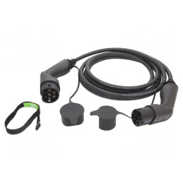 Cablu de Încărcare EV 11kW 5m Tip 2 IP55 | Electronic-mag.ro | Componente Electronice