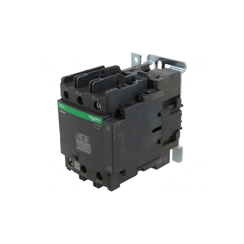 Contactor 3P NO + 3 Contacte Auxiliare 230VAC LC1D80P7 | Electronic-mag.ro | Componente Electronice