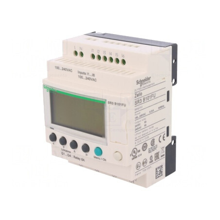 Releu Programabil 6 IN 4 OUT Relee SR3B101FU | Electronic-mag.ro | Componente Electronice