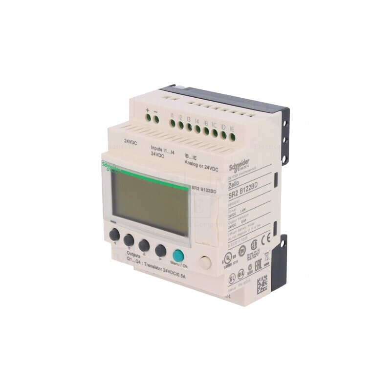 Releu programabil 8 IN 4 OUT pentru șină DIN | Electronic-mag.ro | Componente Electronice
