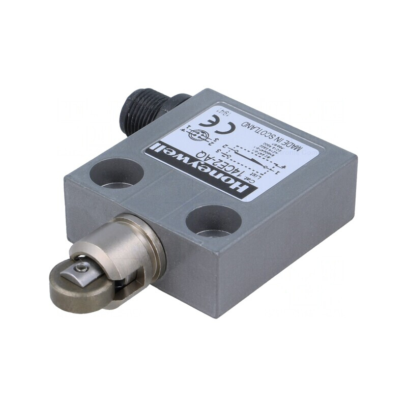 Limitator Cursă Rola Metalică Ø12,4mm SPDT 3A | Electronic-mag.ro | Componente Electronice