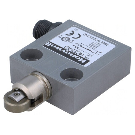 Limitator Cursă Rola Metalică Ø12,4mm SPDT 3A | Electronic-mag.ro | Componente Electronice