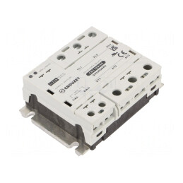 Releu Semiconductor 3-fazat 25A 24-510VAC 4-32VDC | Electronic-mag.ro | Componente Electronice