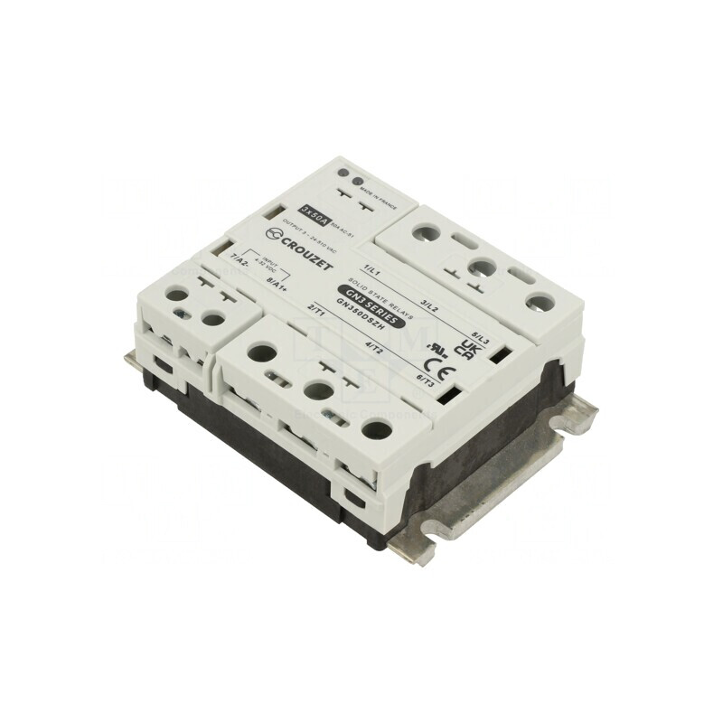 Releu Semiconductor 1-fazat 50A 24÷510VAC | Electronic-mag.ro | Componente Electronice