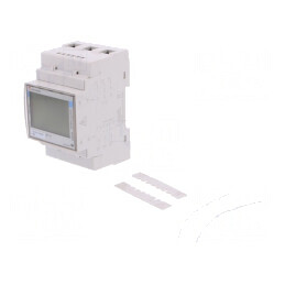 Contor Digital 3-Fazat LCD pentru Șină DIN | Electronic-mag.ro | Componente Electronice