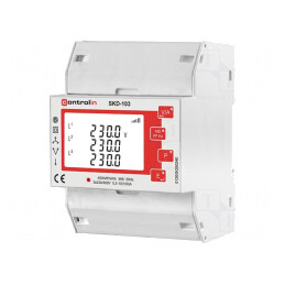 Contor Digital 3-Fazat pentru Şină DIN cu Display LCD | Electronic-mag.ro | Componente Electronice