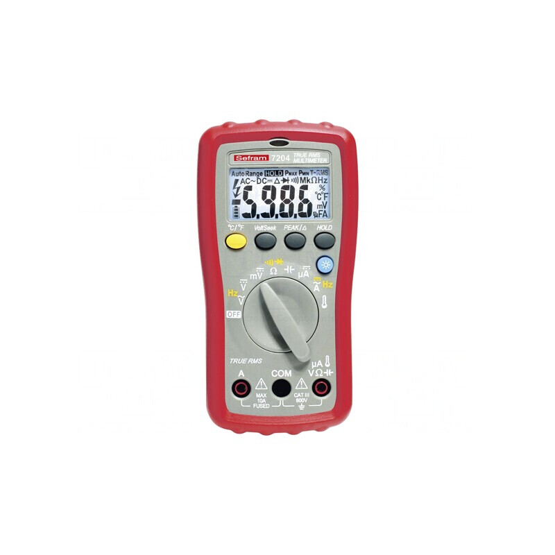 Multimetru Digital LCD 6000 Conturi SEFRAM 7204 | Electronic-mag.ro | Componente Electronice Multimetru Digital LCD 6000 Conturi SEFRAM 7204 | Electronic-mag.ro | Componente Electronice
