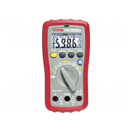 Multimetru Digital LCD 6000 Conturi SEFRAM 7204 | Electronic-mag.ro | Componente Electronice