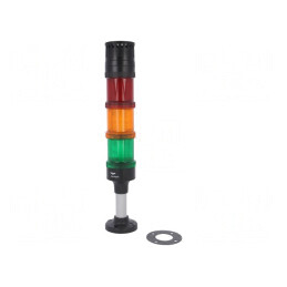Coloană de Semnalizare LED 24VDC 24VAC IP66 ECO60-Q31 | Electronic-mag.ro | Componente Electronice