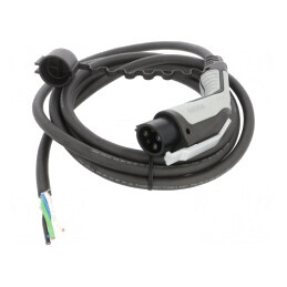 Cablu eMobility 250V 8kW IP44 Tip 1 5m 32A Monofazat | Electronic-mag.ro | Componente Electronice