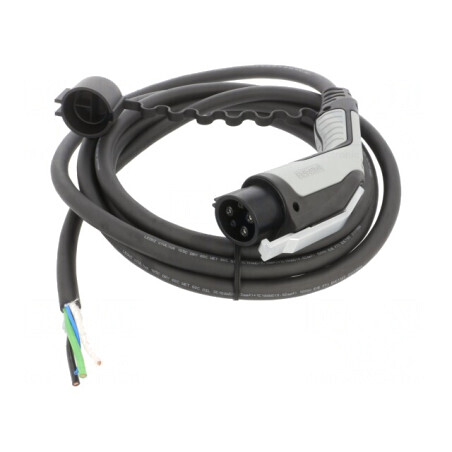 Cablu eMobility 250V 8kW IP44 Tip 1 5m 32A Monofazat | Electronic-mag.ro | Componente Electronice
