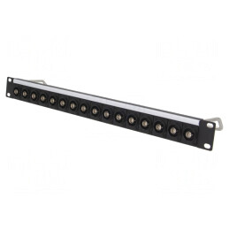 Adaptor Patch Panel BNC Rack 75Ω | Electronic-mag.ro | Componente Electronice