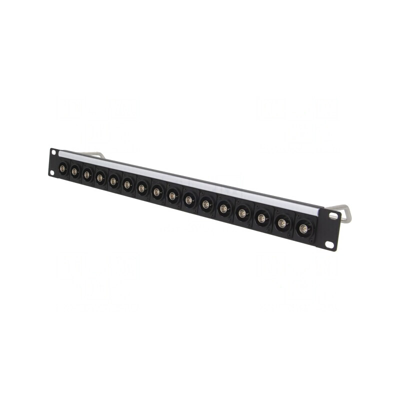 Adaptor Patch Panel BNC Rack 75Ω | Electronic-mag.ro | Componente Electronice