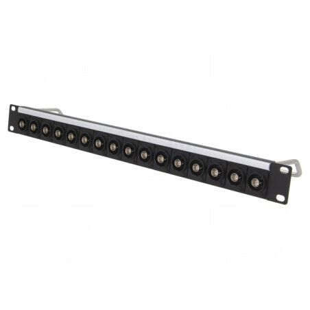 Adaptor Patch Panel BNC Rack 75Ω | Electronic-mag.ro | Componente Electronice