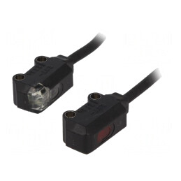 Senzor Fotoelectric PNP 0-1000mm 12-24VDC E3T-ST14 | Electronic-mag.ro | Componente Electronice