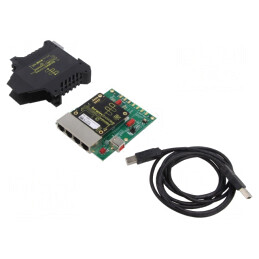 Switch Ethernet Neadministrabil 5 Porturi 3.3V/5V DC | Electronic-mag.ro | Componente Electronice