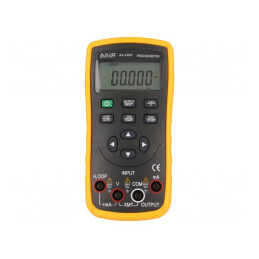 Aparat de măsură: calibrator | buclă | VDC: 0÷28V | I DC: 0÷22mA | 
